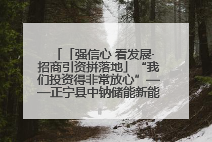 「强信心 看发展·招商引资拼落地」“我们投资得非常放心”——正宁县中钠储能新能源项目建设见闻