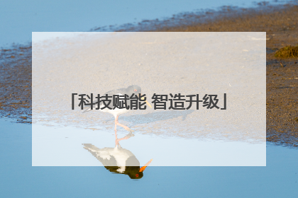 科技赋能 智造升级