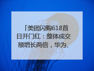 美团闪购618首日开门红：整体成交额增长两倍，华为、Apple、沃尔玛等近800个品牌翻倍增长