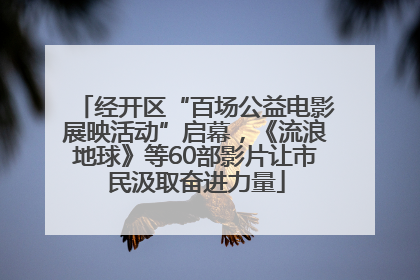 经开区“百场公益电影展映活动”启幕，《流浪地球》等60部影片让市民汲取奋进力量