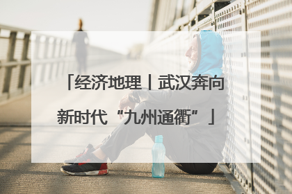 经济地理丨武汉奔向新时代“九州通衢”