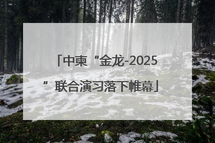 中柬“金龙-2025”联合演习落下帷幕