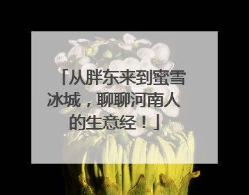 从胖东来到蜜雪冰城，聊聊河南人的生意经！