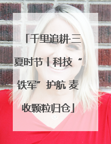 千里追耕·三夏时节丨科技“铁军”护航 麦收颗粒归仓