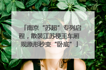 南京“苏超”专列启程，散装江苏梗王车厢现原形秒变“卧底”