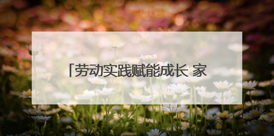 劳动实践赋能成长 家校社共育“六好”新苗
