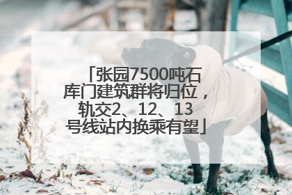 张园7500吨石库门建筑群将归位，轨交2、12、13号线站内换乘有望