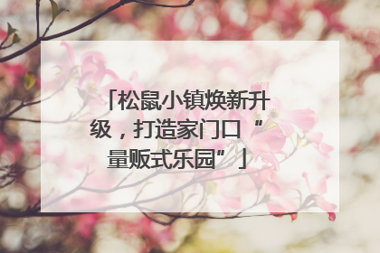 松鼠小镇焕新升级，打造家门口“量贩式乐园”