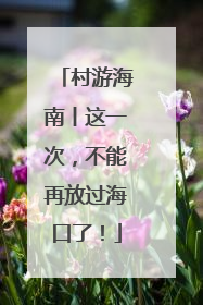 村游海南丨这一次，不能再放过海口了！
