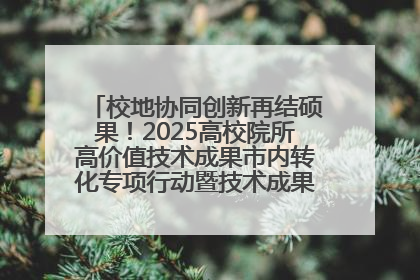 校地协同创新再结硕果！2025高校院所高价值技术成果市内转化专项行动暨技术成果项目路演对接会举办