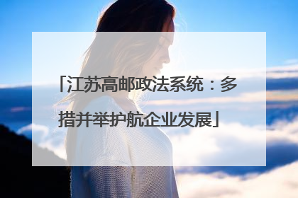 江苏高邮政法系统：多措并举护航企业发展