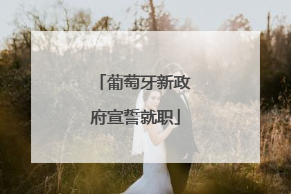 葡萄牙新政府宣誓就职