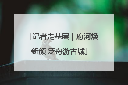 记者走基层｜府河焕新颜 泛舟游古城
