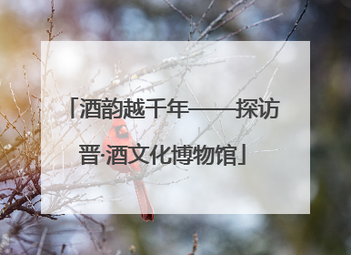 酒韵越千年——探访晋·酒文化博物馆