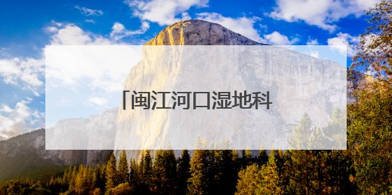 闽江河口湿地科普宣教走进校园