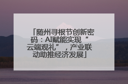 随州寻根节创新密码：AI赋能实现“云端观礼”，产业联动助推经济发展