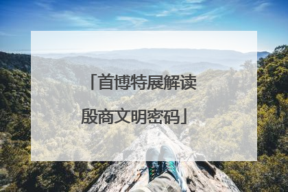 首博特展解读殷商文明密码