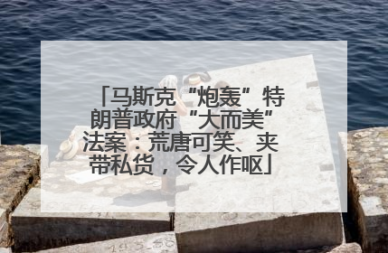 马斯克“炮轰”特朗普政府“大而美”法案：荒唐可笑、夹带私货，令人作呕