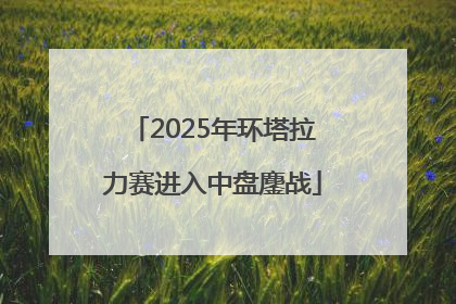 2025年环塔拉力赛进入中盘鏖战