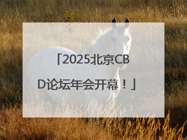 2025北京CBD论坛年会开幕！